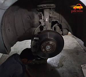 Front Brake inspection