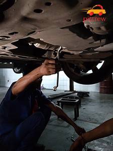 Opening Engine Oil Drain Plug